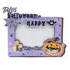 Holiday Table Decorations Halloween Wooden Photo Frame, Double Layer Wood Tabletop Picture Holder, Frames Creative Display Stand for Home Party Decor