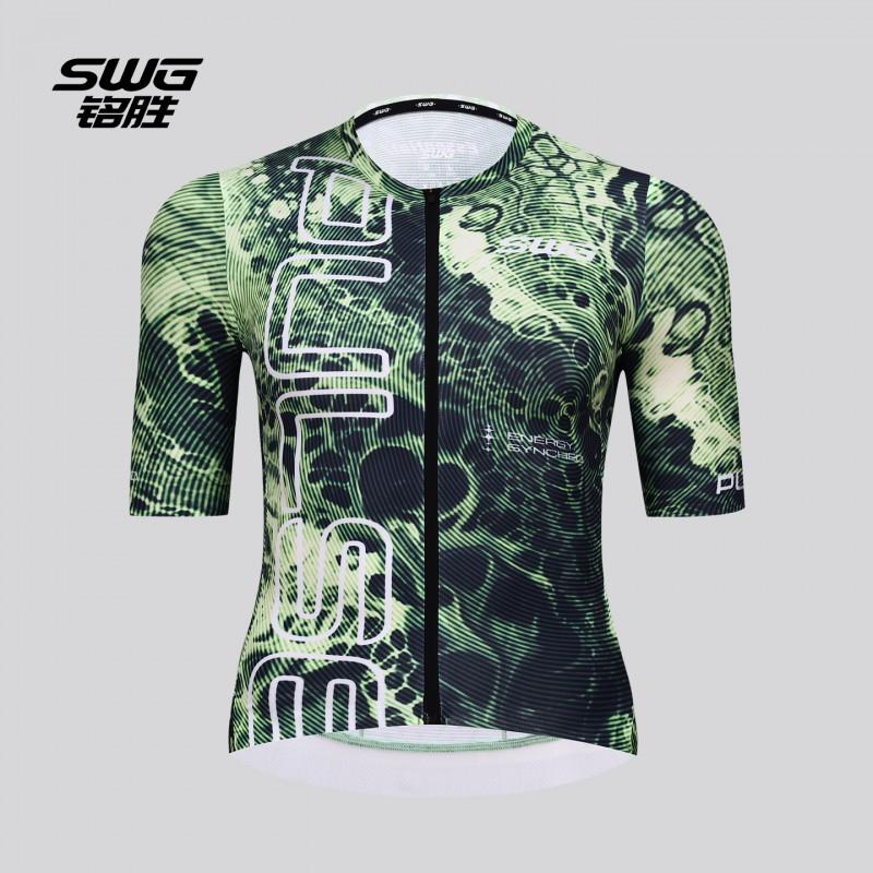 Mens Cycling Jersey Short Sleeve Quick Dry Breathable Bike Riding Top Sports