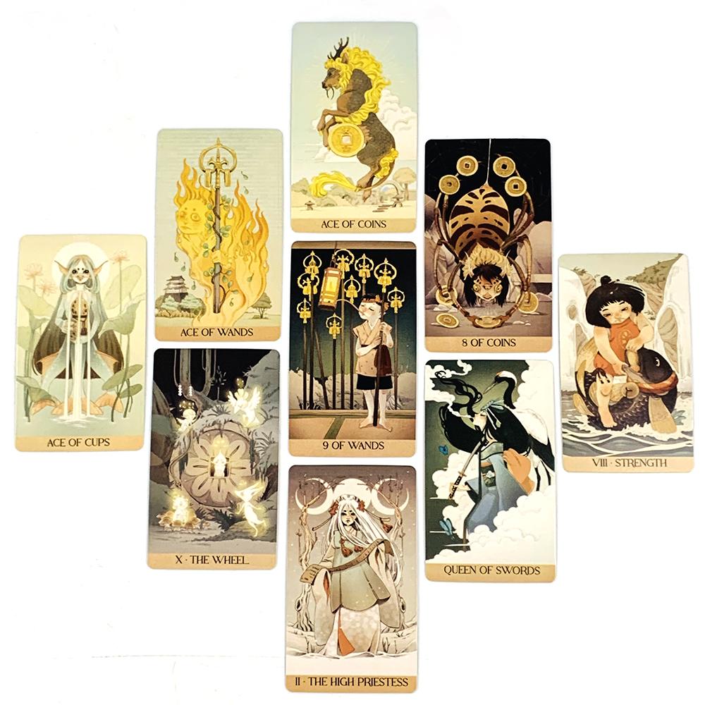 Hot-selling Tarot Deck 78 Pcs High-quality Tarot Cards Classic Prediction and Divination Game Cards,Christmas and New Year Gifts