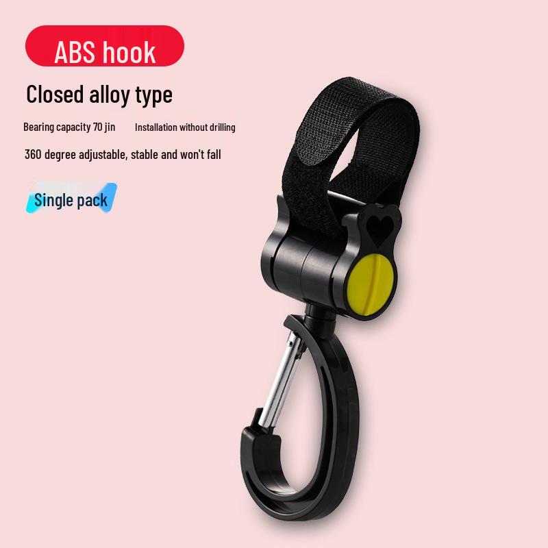 Universal No-Drill Hook for Electric/Motor Bicycles - Ideal for Hanging Bags, Helmets, and Heavy Items