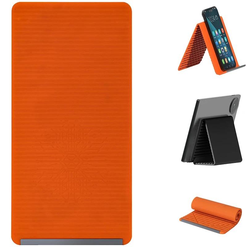 Portable Foldable Silicone Phone Holder Bendable Freely into Any Shape Multi-Angle Adjustable Stand for Mobile Phone