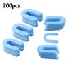 200 Stück Hufeisenkeile Fliesenabstandshalter U-förmige Keile Clips Hufeisen Hufeisenkeile Positionierungskeile Abstandshalter Fliese