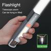 Rechargeable Led Flashlights,Super Bright Flashlight, 3 Modes With Cob Work Light Powerful Handheld Flash Light For Hiking