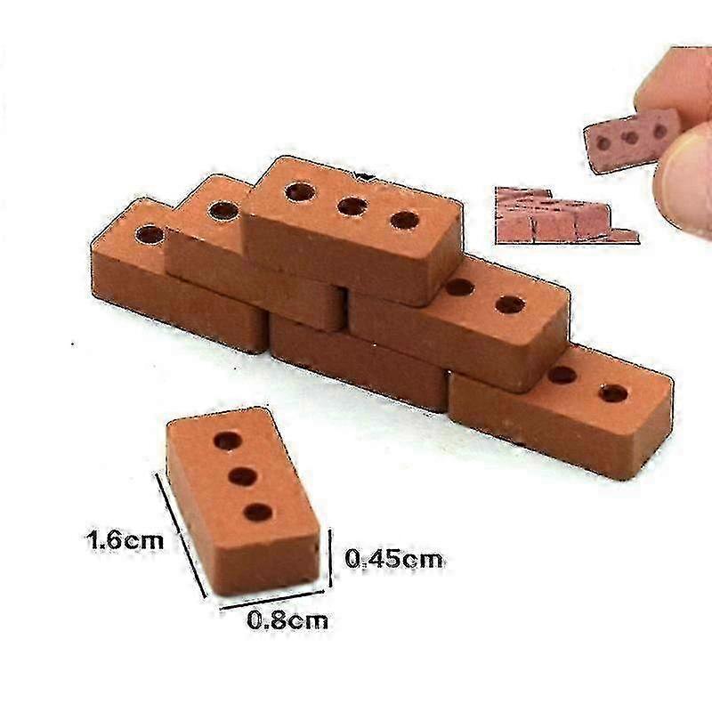 100 Foam Building Blocks (1.6 X 0.8 X 0.45 Cm), Ideal for Children’s Construction Role-play, Pretend Play, and Educational Toys