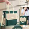 Bolso Tote de Tela Oxford para Estudiantes - Portador de Libros y Organizador de Material Escolar para Niños y Niñas