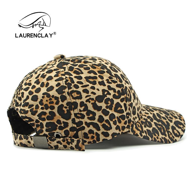 Spring and Summer Thin Leopard Print Baseball Cap Female Hard Top Showing Face Small Outdoor Sun Protection Visor Cap