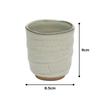 Mino ware sushi nightingale W30102 teacup, green,