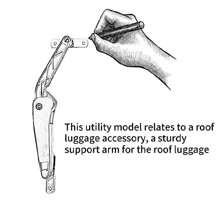 2pcs Weather Resistant Car Roof Box Lid Lifters Car Top Carriers Accessories Providing Support for Outdoor Adventures