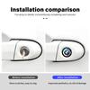 wzcr7 For BMW 14mm Car Key Emblem Auto Control Keychain Sticker Decoration Accessories X3 X5 M5 M3 E46 E90 E60 F10 E39 F30 E36 G30 E87