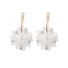 Korean 3D Flower Pearl Earrings – Elegant, Versatile, Fairy-Inspired Ear Cuffs for Women