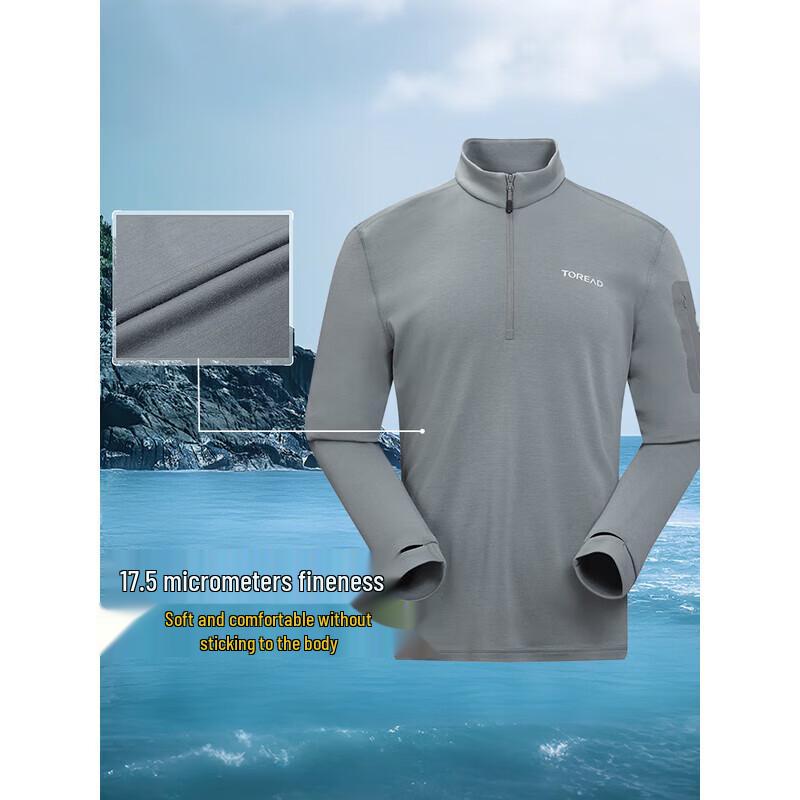 

TOREAD Outdoor Warm Breathable Wool Top M