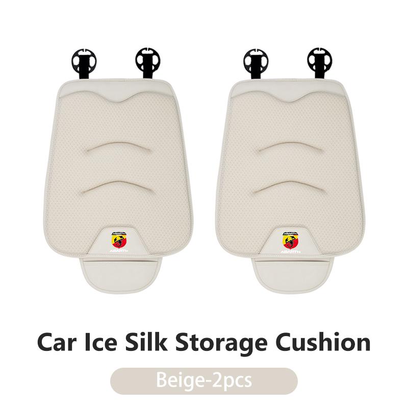 Ice Silk Car Seat Cover Ultrathin Cushion Rear Seat Protect Pad For Abarth FIAT 500 Ducato Stilo Palio UNO Astra Bravo Tipo