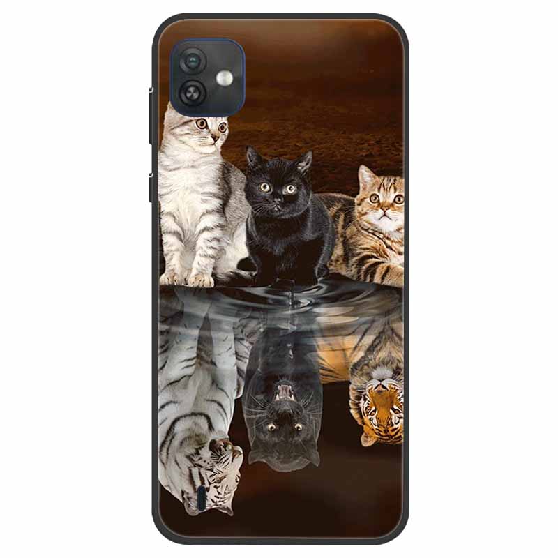 Case For Wiko Y82 Cartoon Silicone TPU Soft Phone Back Cover For Wiko Y82 Y 82 Cases Funda Luxury Capa Shockproof Bumper Coque