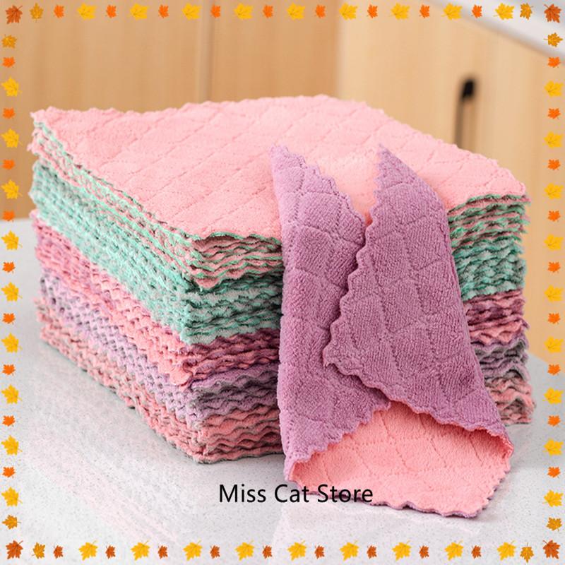 WerkShoppe Asciugamano In Microfibra Ortensia, 45x76 Cm, Reversibile, Assorbente, Ecologico