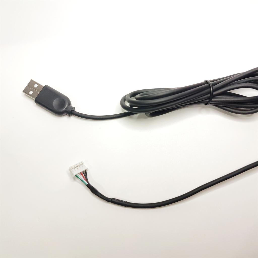 USB Mouse Cable Replacement Mouse Line Rubber Wire for Logitech G300 G300S Essential Mouse Wire
