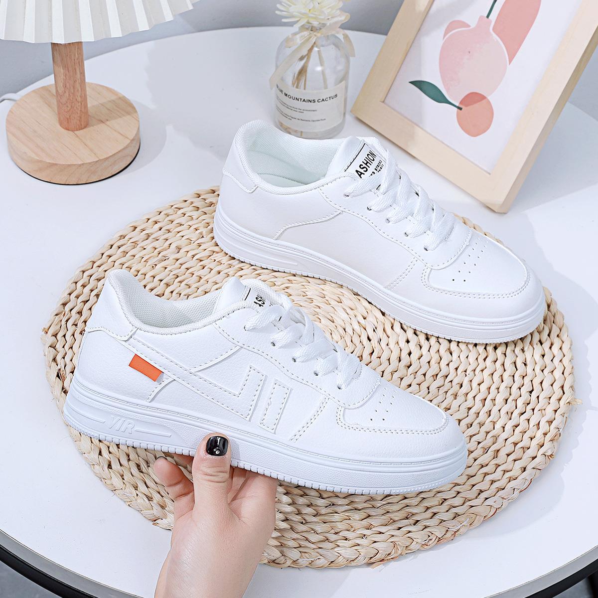 

Весняно-літні жіночі туфлі маленькі білі туфлі корейська версія кеди дівчачі повсякденні туфлі дихаючі трендові спортивні студентські кеди 40