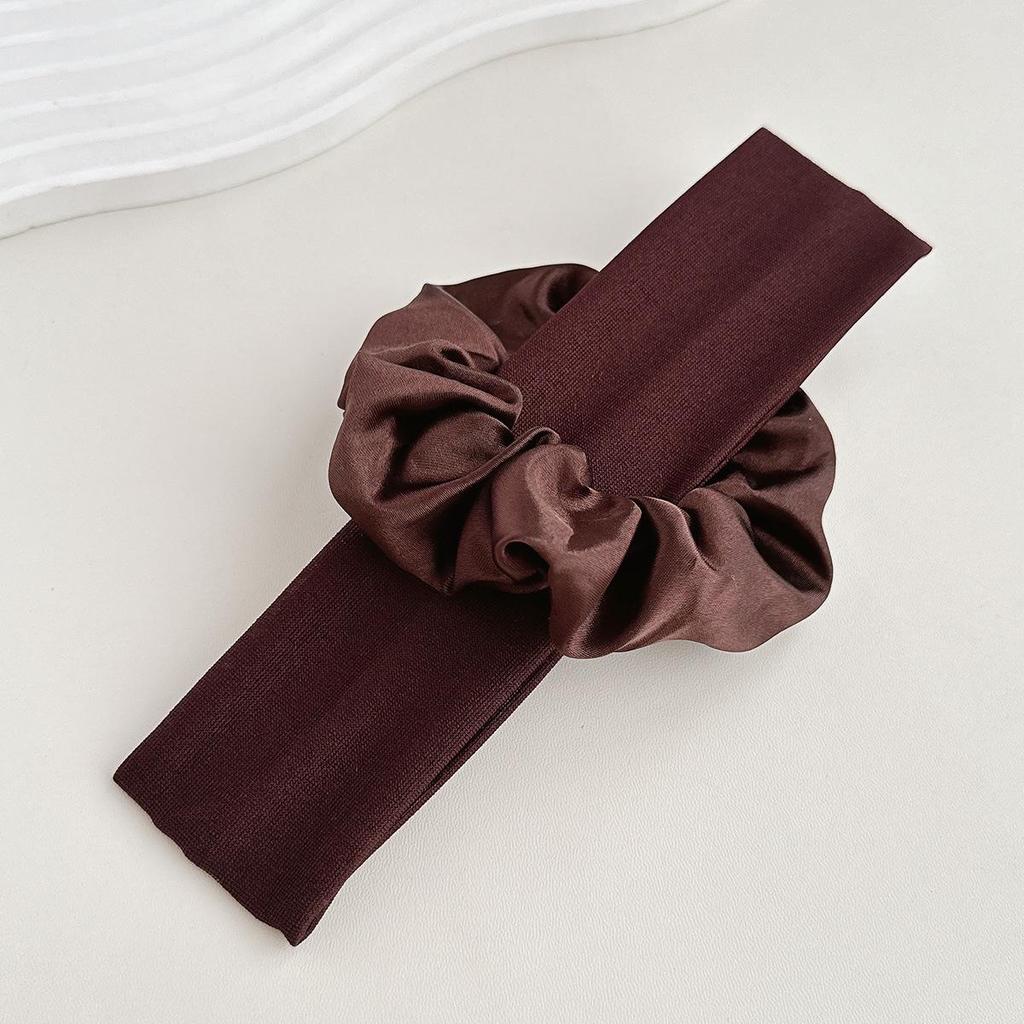 Minimalistische Zeer Elastische Sport Hoofdband & Scrunchie Set voor Hardlopen en Yoga Haaraccessoires