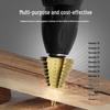 5-35mm High-Speed Steel Step Drill Bit for Woodworking & Aluminum