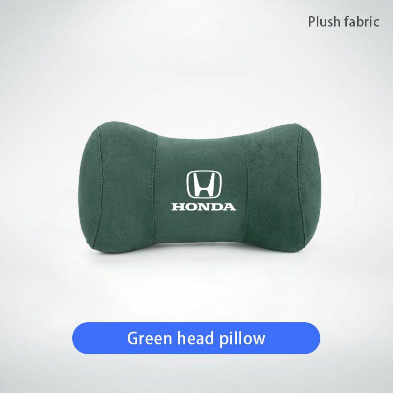 Car Seat Headrest Protect Neck Pillow Seat Waist Pillow For Honda Civic Accord Crosstour Spirior Odyssey Avancier UR-V Sienna