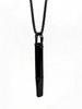 European Luxury Titanium Steel Pendant Necklace: Elegant Meditation Whistle for Calming and Versatile Hip Hop Fashion.