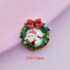 10/20Pcs New resin Cute Mixed Christmas series Flat back Cabochon Scrapbooking Hair bow Center Embellishments DIYAccessories F37