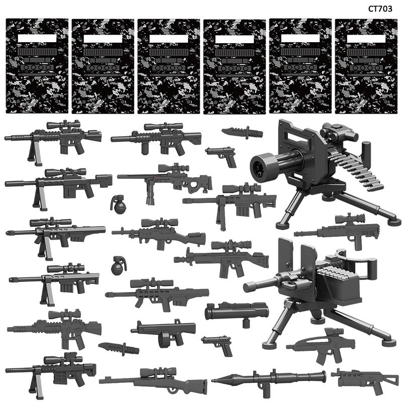 MOC Military Building Block Set Weapons War Army Accessories Soviet Army Characters Cannon Carts Launchers Tents Block Bricks Gift Presents Toy