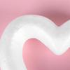 Polystyrene Wedding Decor Valentine's Day White Craft Balls Party Decoration Heart Foam Mould