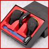 4PCS Chrome Matt With Leather Shift Knob Gear Side Cover DSG Emblem For VW Golf 6 7 R GTI Passat B7 B8 CC R20 Jetta MK6 GLI