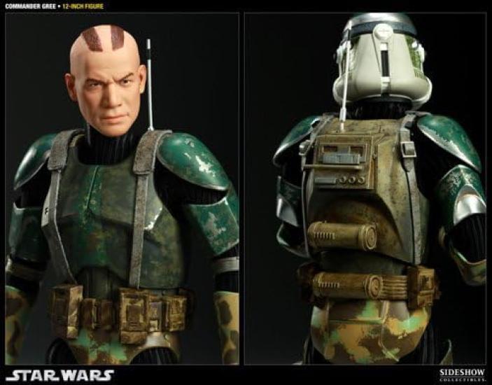 Sideshow Star Wars Figure Militaries of Star Wars Commander Gree 1/6
