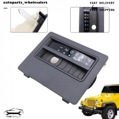 New For Jeep Wrangler TJ 97-06 Auto Transmission Gear Shifter Indicator Bezel US