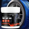Wheel Shine For Car Tires 100g Car Wheel Shine Restorer Cleaning Polishing Detailing Agent Tire Refurbishing Coating Wax For