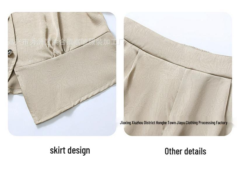 Summer 2026 Stylish Two-Piece Set for Middle-Aged & Elderly Women – Age-Reducing, Slimming Short Sleeve Suit