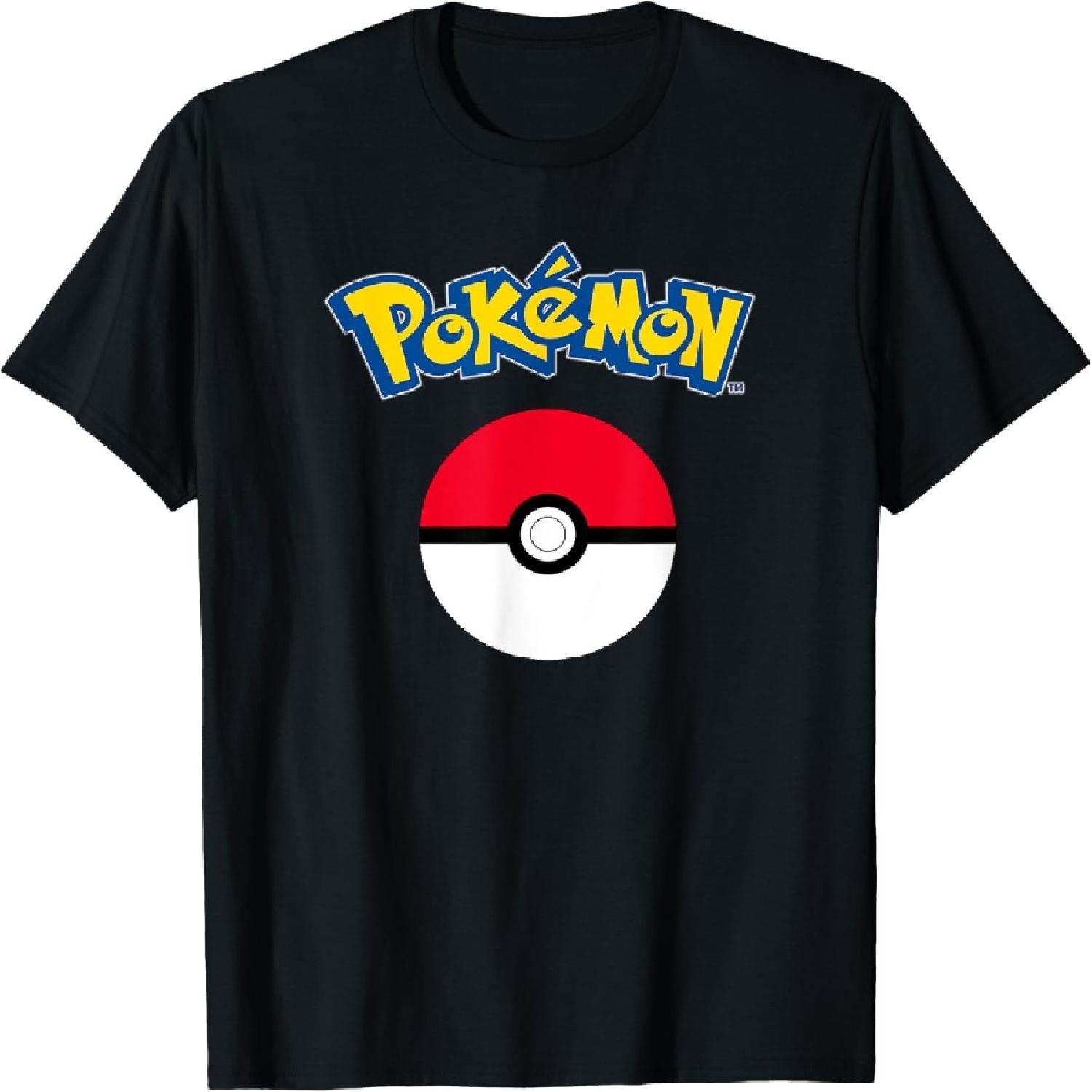 Pokémon Classic Poké Ball Logo T-Shirt S разноцветный