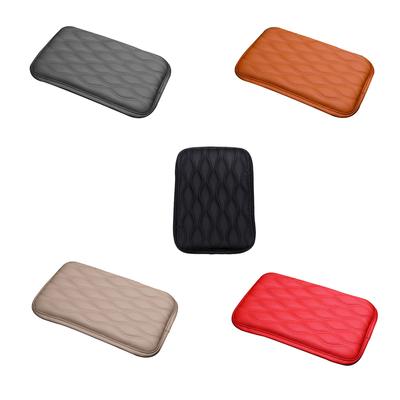Universal Armlehne Box Kissen Leder Auto Center Console Pad Schwamm Auto Stuhl Matte