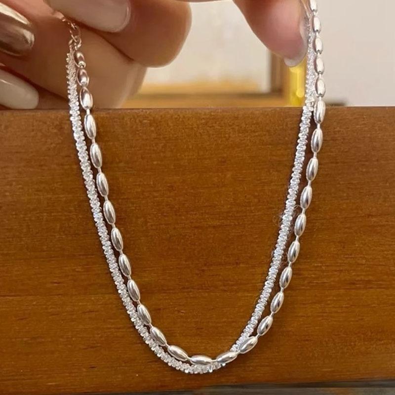 

Блестящий двухслойный браслет из бобов, женская цыганская звезда, простая японская и корейская версия, темперамент, новые украшения для рук