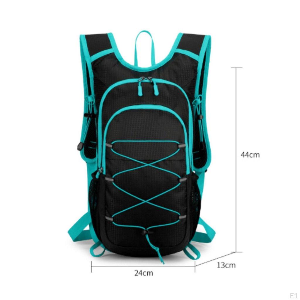 Biking Backpack MultiCompartment Layout Hiking Daypack Multiple Pockets Lightweight Sports Rucksack