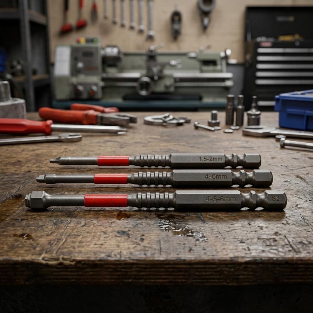 Hex Screwdriver Bit Screwdriver Bits S3 Titanium Plated