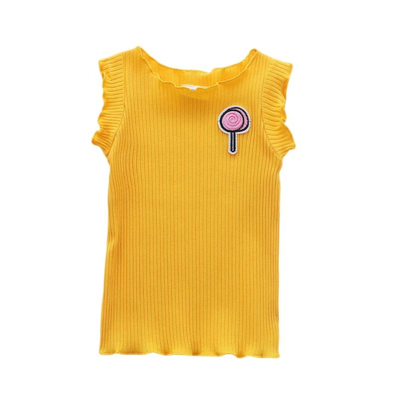 Kids Blouse Summer Sleeveless Top Casual Cute Baby Girls Tops