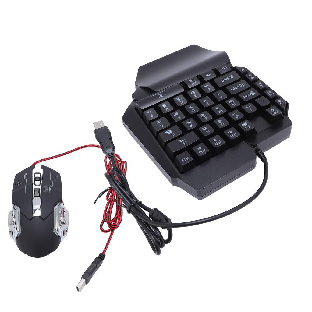 Gaming Keyboard Mouse Converter Mouse Pad Phone Stand Wired Game Keyboard Mouse Adapter for Phone Ta