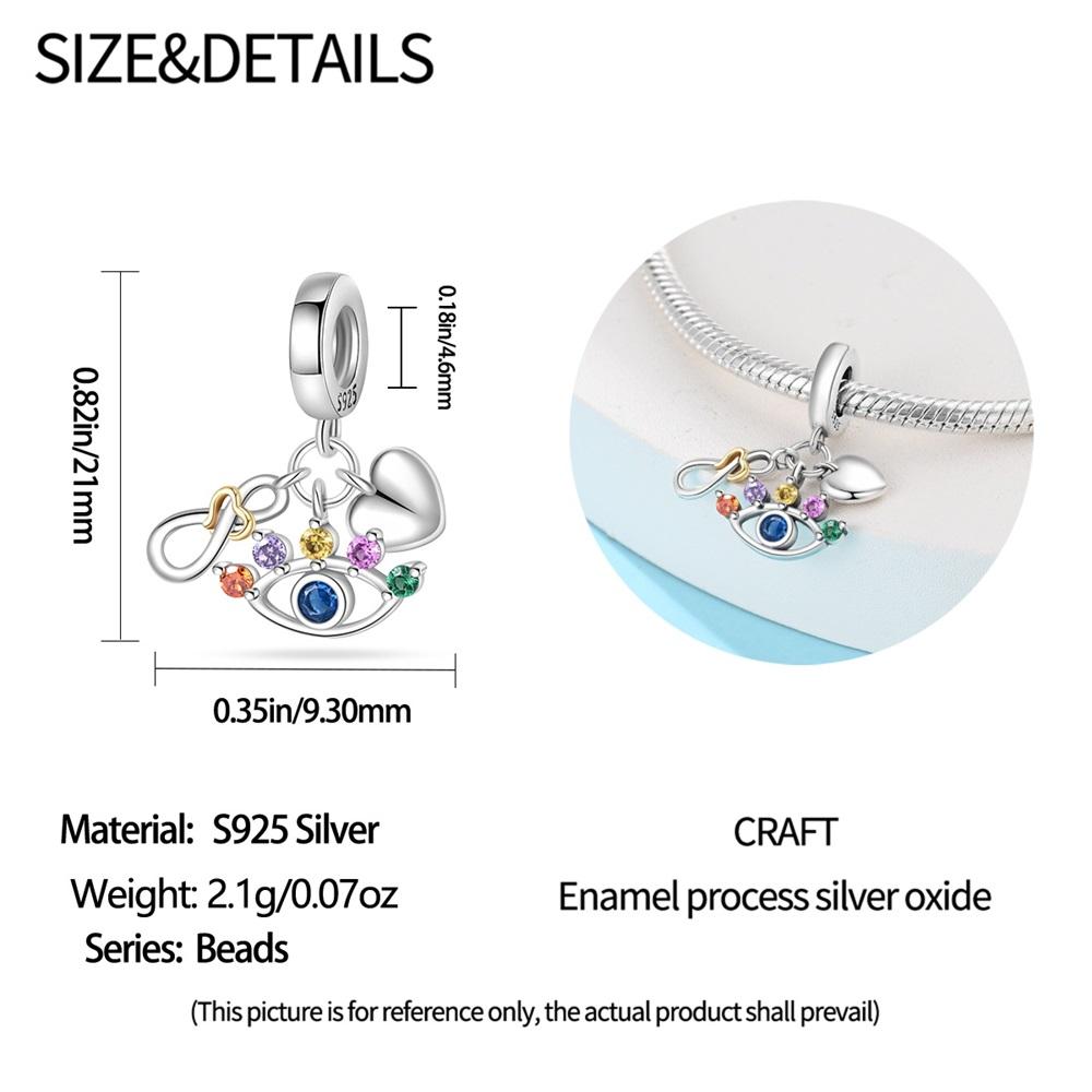 Copper Egyptian Symbol Amulet Pendant Ankh Eye Of Horus Charm Fit Original Charms Bracelet Women Diy Jewelry Gift