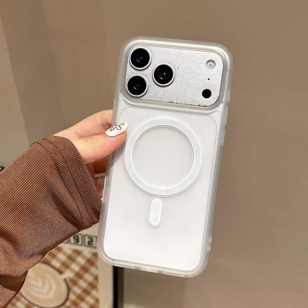 

Frosted Solid Magnetic iPhone 14/13 Compatible PROMAX Case - Drop-proof Full Coverage 16 Pro