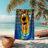 Halloween fantasy comedy adventure cartoon movie Scooby-Doo towel outdoor camping vacation swimming beach towel outdoor absorbent bath towel Y13