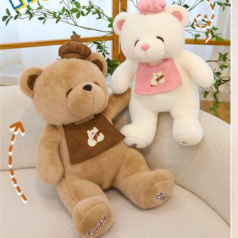 Adorable Plush Teddy Bear Toy Soft Companion For Girls Perfect Birthday Gift
