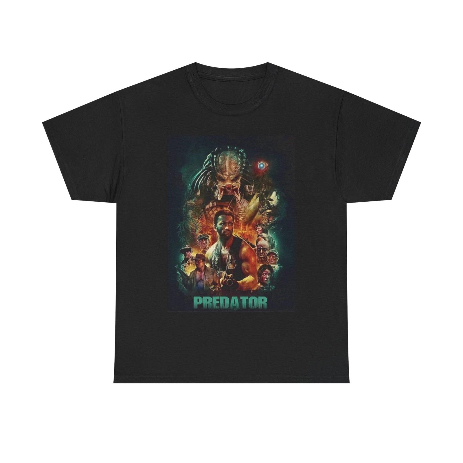 Men s and Women s T-shirts Predator Alien Movie XXXL