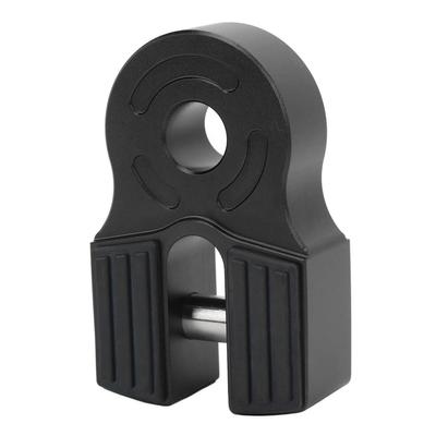 Winch Shackle Mount 30000Lbs Loading Iron Pin Rubber Guard Universal for ATV Pickup Soft Shackle D