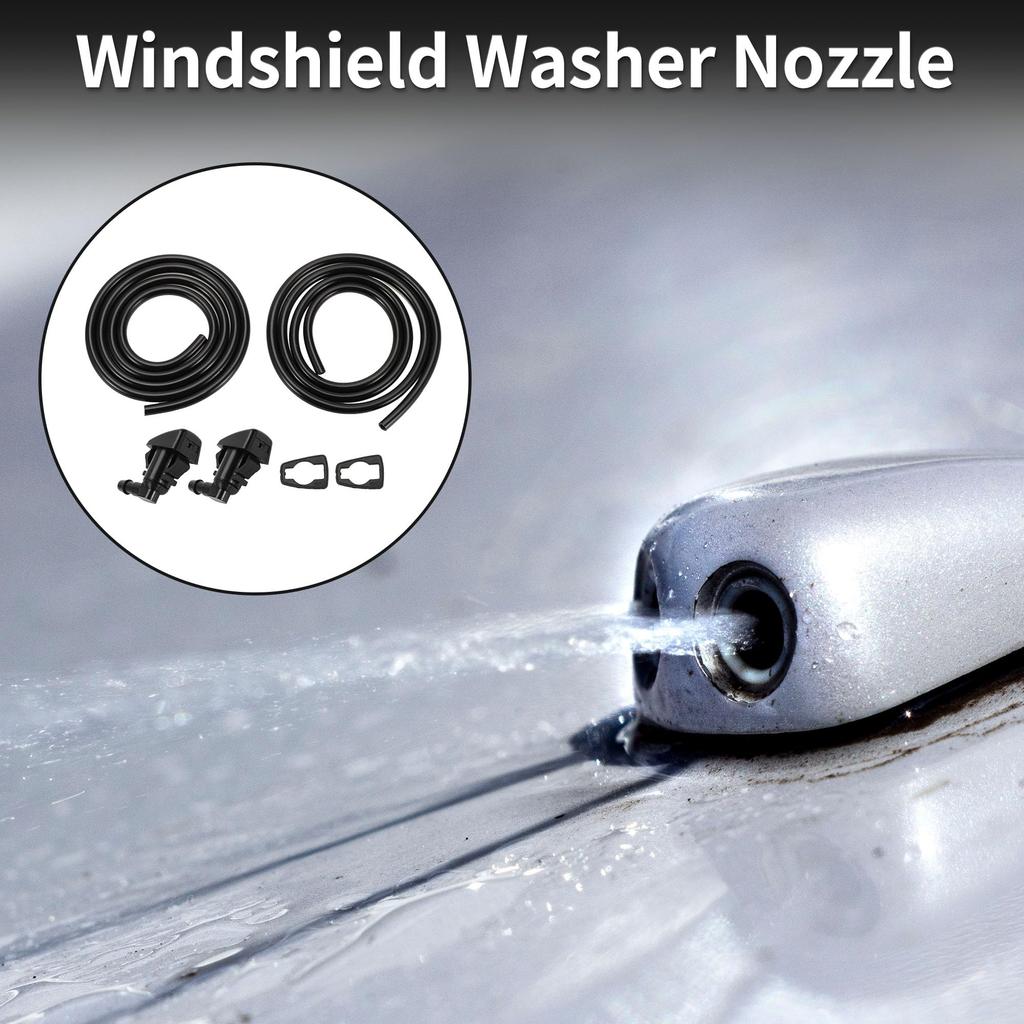 TUCKBOLD Washer Nozzle for Jeep Grand Cherokee 2011-2018 Windshield Washer Nozzle No.551-56427AB Front Black