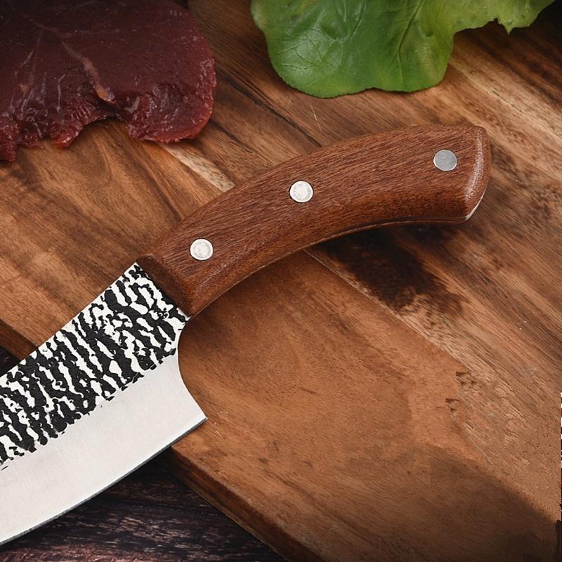 Cuțit de dezosat de 6 inci Cuțite de bucătărie pentru măcelar Cuțite din oțel înalt forjate manual Instrument de bucătărie
