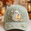 D print Halloween baseball cap women's spring and summer sunshade sun protection cap American style versatile fashion hat sun protection