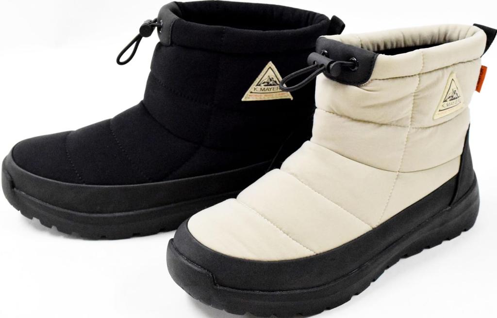 Cliff Mayer Cold Weather Snow Boots Size Black Women's Waterproof, Non-Slip, (Drawcord), 24.5,