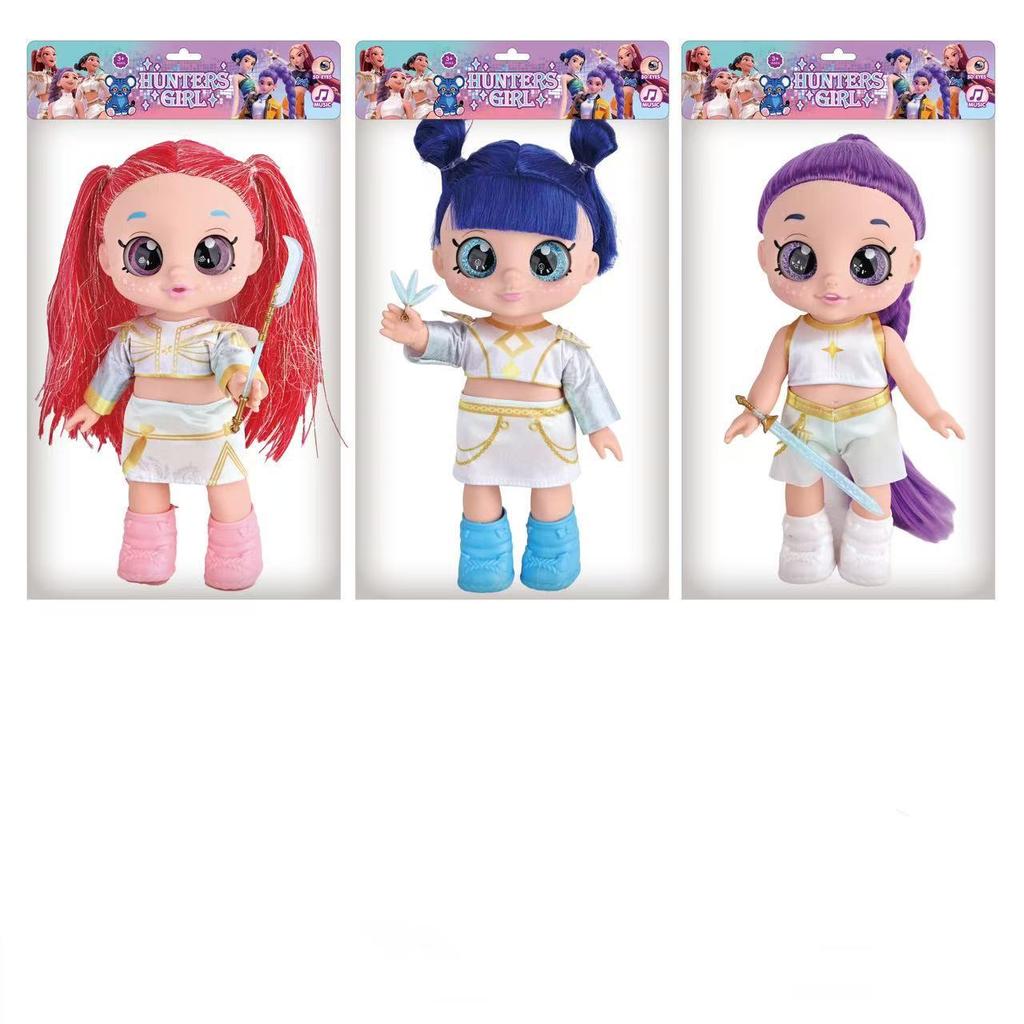 With Tiger Weapon Accessories Music Theme Song 5D Eyes 10 Inches 13 Inches 5 Joints K-POP Witch Hunter Girl Group Toy